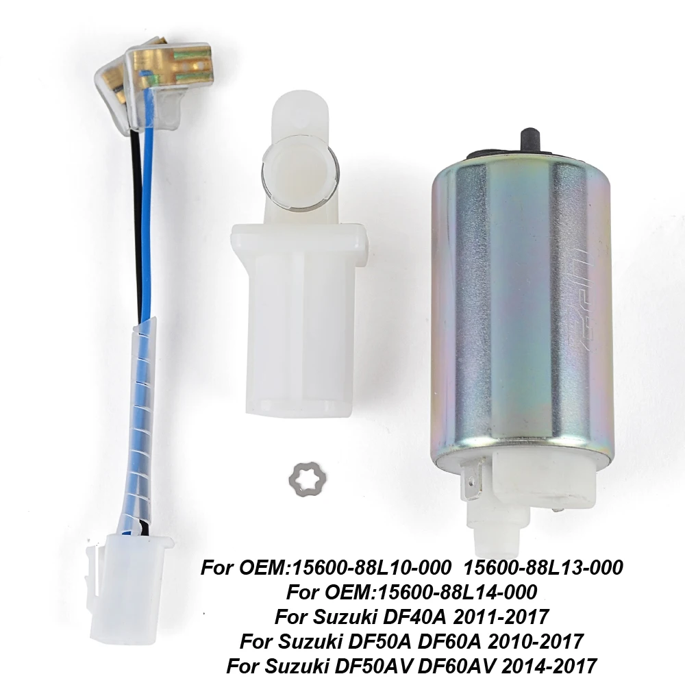 

Motorcycle Fuel Pump kits For Suzuki DF40A 2011-17 DF50A DF60A 2010-2017 DF50AV DF60AV 2014-2017 15600-88L14-000 15600-88L13-000