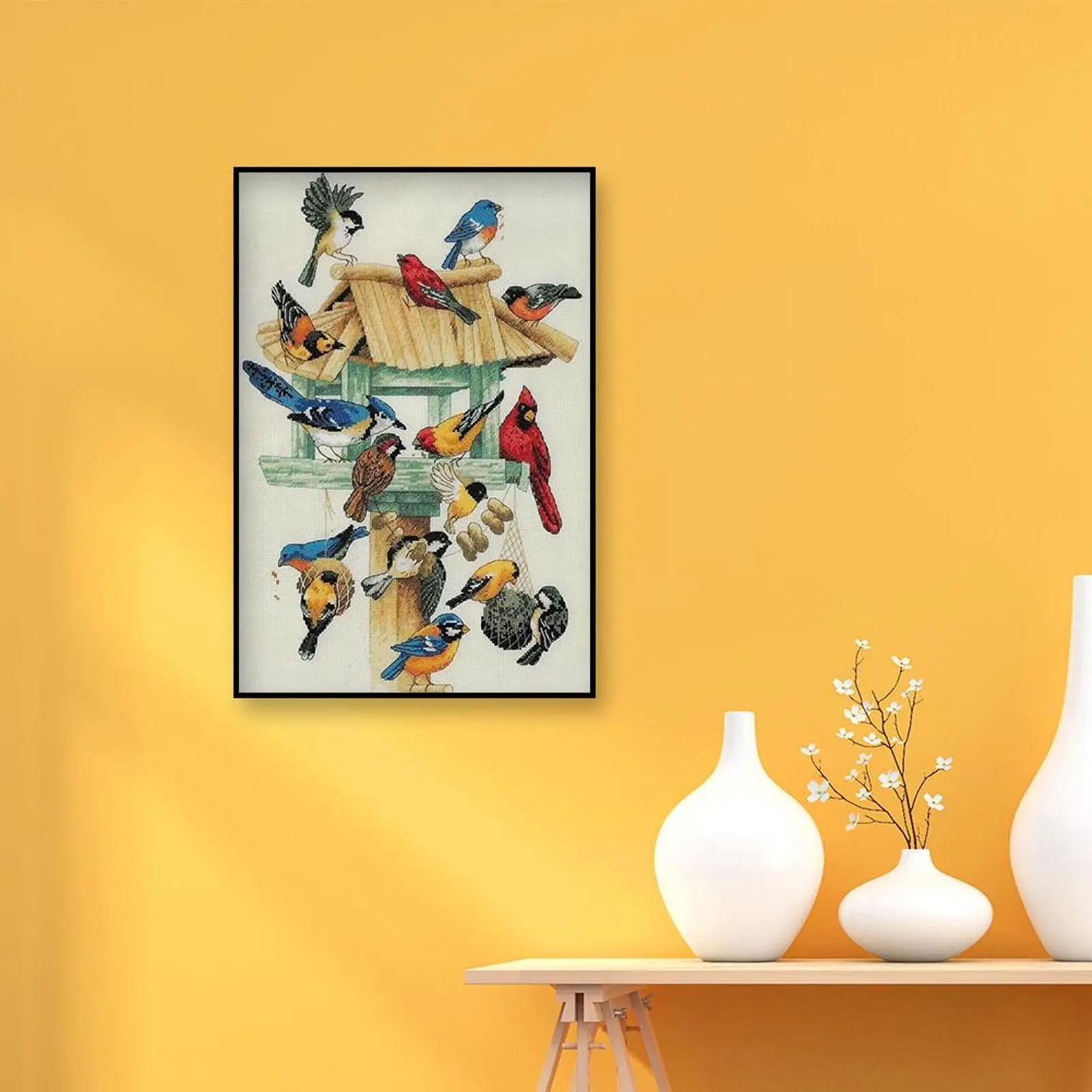 

11CT Printed Cross Stitch Full DIY Stamped Cross Stitch Handmade Art Crafts Needlework Creative Exquisite for Girl Friend Gift