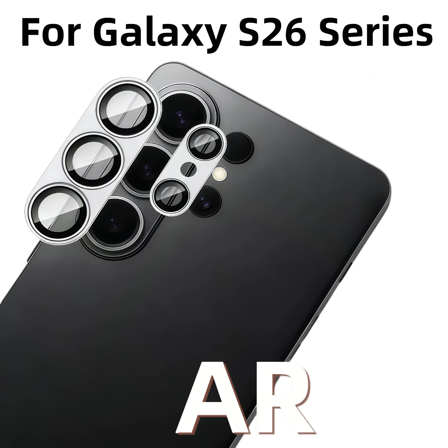 

Совместимо с Galaxy S26/S26Plus/S26Ultra, матовая защитная пленка для объектива задней камеры с AR-покрытием, устойчивая к царапинам