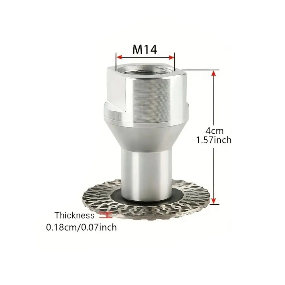 1Pcs 40mm Diamond Saw Blade M14 Thread Wet Use Cutting Disc Removable Flange Ceramic Porcelain Saw Disc