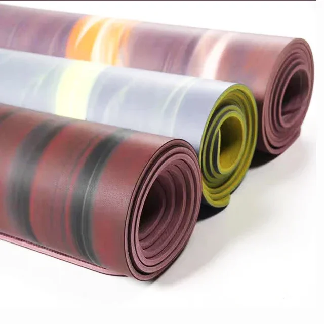 

PU Camo Yoga Mat Eco-Friendly and Non-Slip Durable High Quality Custom Printed for Yoga Practice Pilates