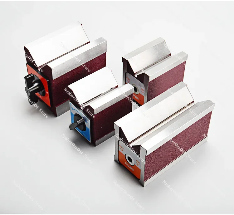 Magnetic Triangle Table V-shaped Iron V-shaped Block, Magnetic Seat, Wire Cutting Magnet 7K 12K Strong Magnet