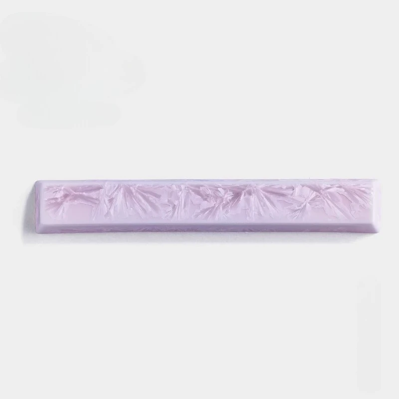 Pink Ice Crystal Ceramic Keycap Space Bar 6.25U Frost Crystal Custom Keycaps for  Mechanical Keyboard Key Caps for Magnetic Axis