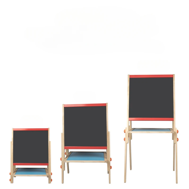 Kids Toys Puzzle Wooden Drawing Toys Lifting Bracket Children's Magic Blackboard Montessori Education Sensory Toy Social Games