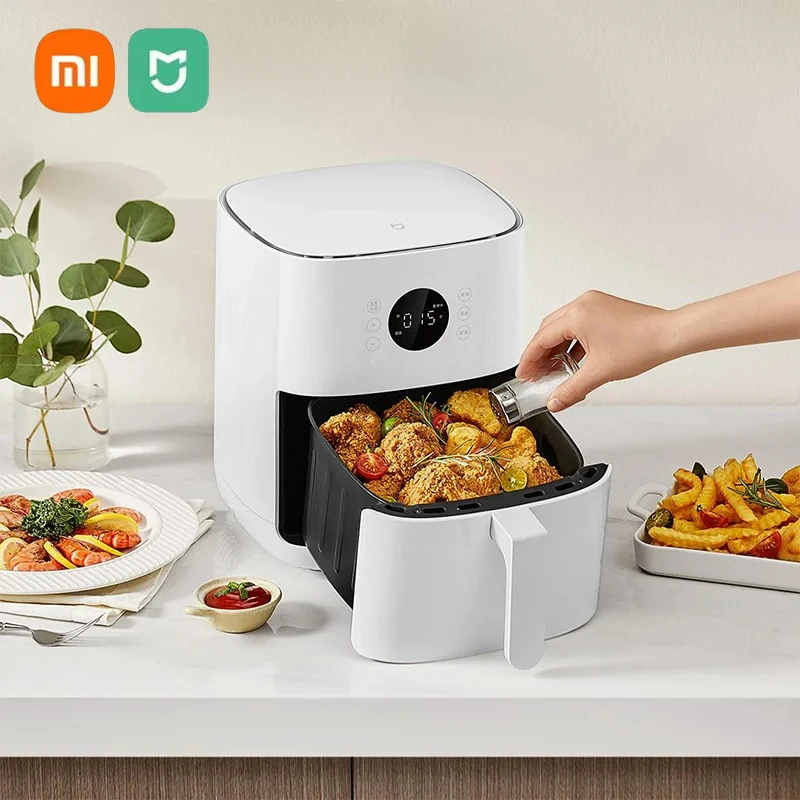 Xiaomi Mijia Air Fryer 4.5L Multifunctional Household Low Oil and Light Fat Fryer Intelligent NTC Electronic Temperature Control