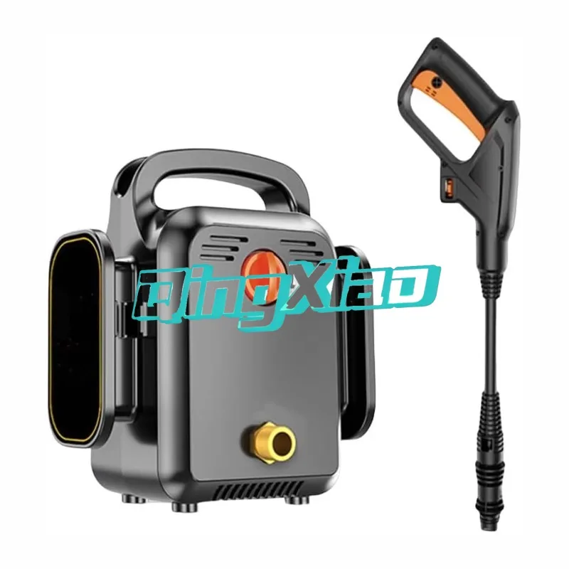 

High Power Cordless Lithium Battery Car Wash Water Gun Portable Rechargeable High Pressure Cleaning Machine Household Washing
