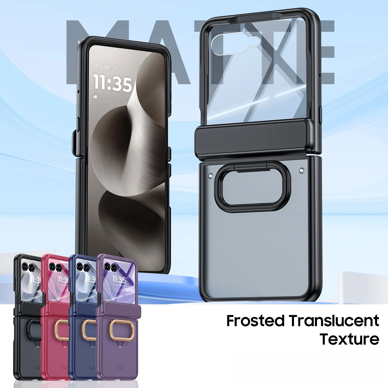 For Motorola Moto Razr 70 Ultr - Ring Stand Case review and price