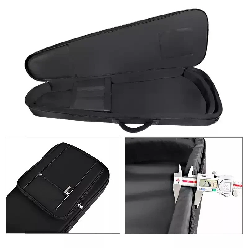 Thickened Electric Guitar Backpack Portable Shockproof Instrument Bag For Electric Guitar & Electric Bass