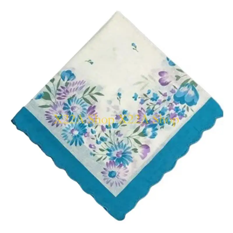 

Unique Floral Pattern Pocket Towel for Sports, Travel, Work, Grooms, Weddings, Prom