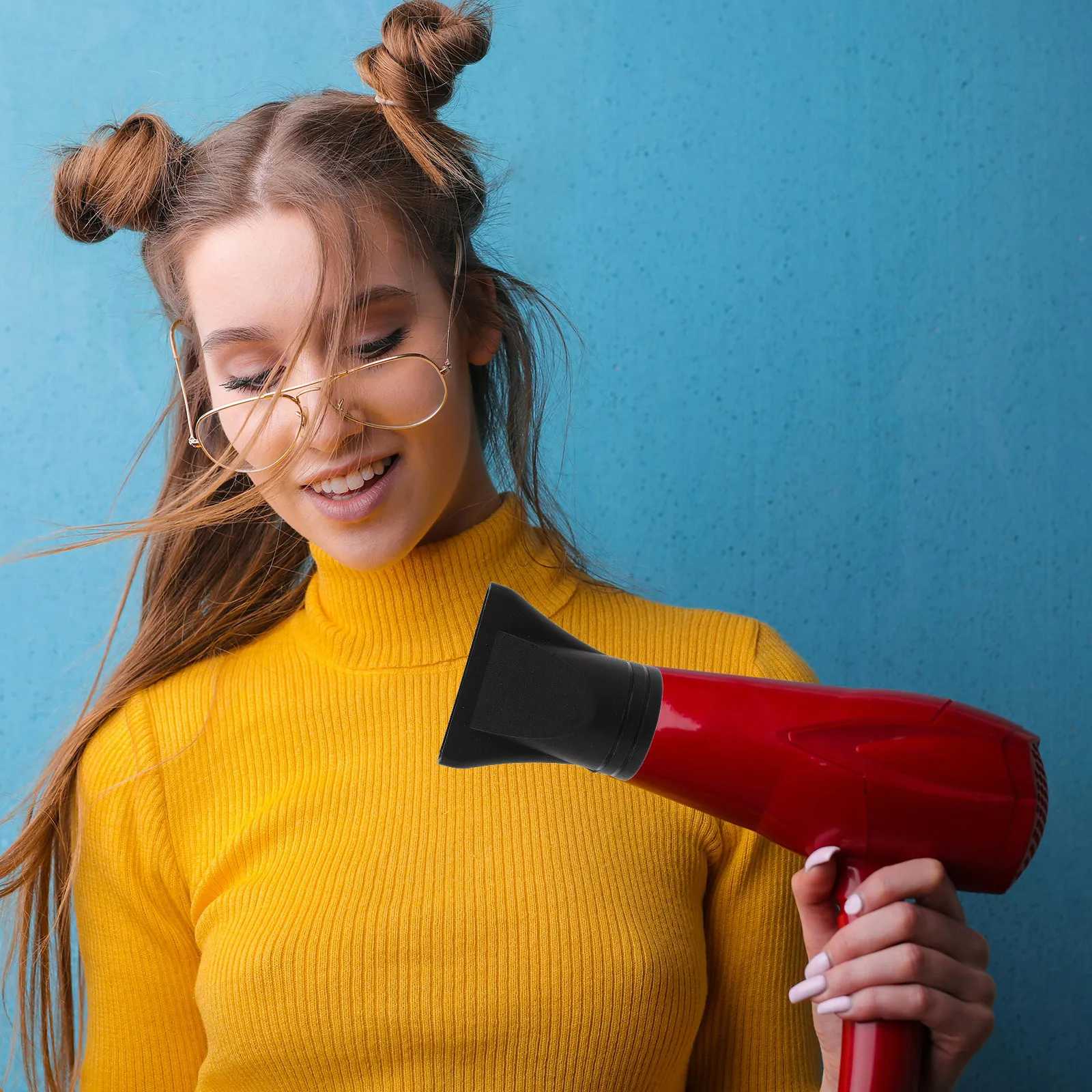 

20Pcs Hair Dryer Nozzle Diffuser Attachments Universal Hairdryer Replacement Parts Compatible with Most Hair Dryers for Easy Use