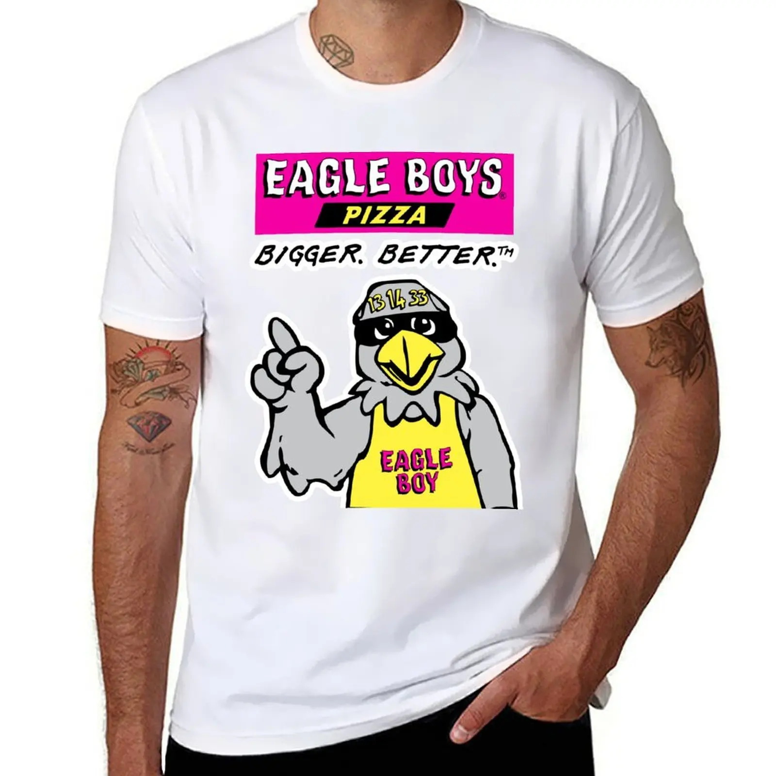 

Eagle Boys Pizza T-Shirt man graphic t shirt t shirts for man cotton T-Shirt