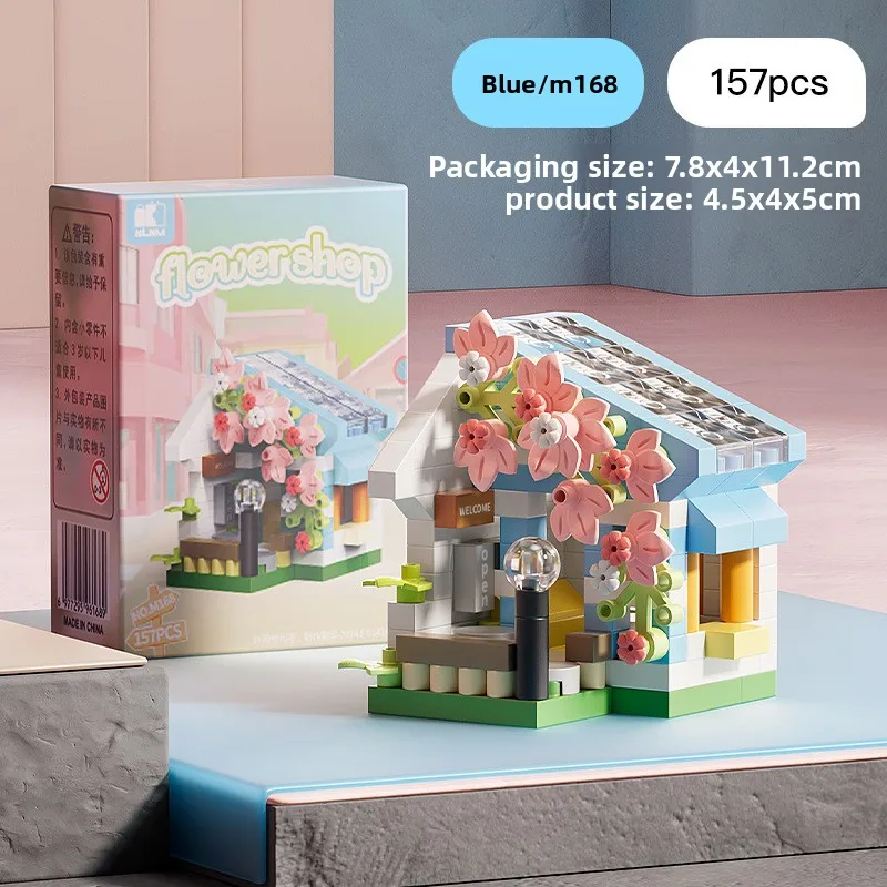 Kerstcadeaus Micro Bouwsteen Serie Kerstman Rendier Puzzel Assembleren Bakstenen Tafeldecoratie Speelgoed Kinderen