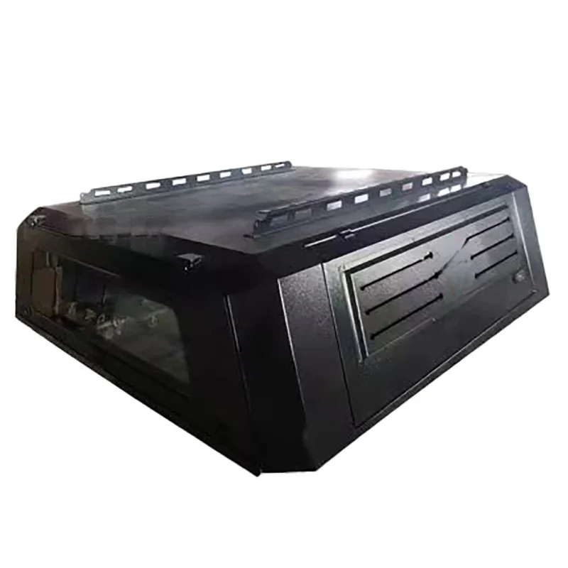 High Qualit Aluminum Alloy Tonneau Cover Waterproof Truck Roof Canopy Foldable Off-Road Pickup Hardtop for Tundra