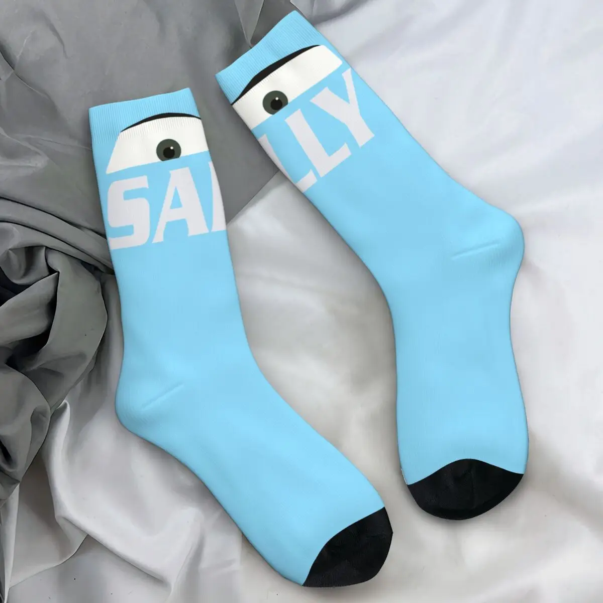 Lightning McQueen Sally Cars 3 Socks Casual Stockings Adults Men Breathable Skateboard Socks Spring Design Anti Sweat Socks