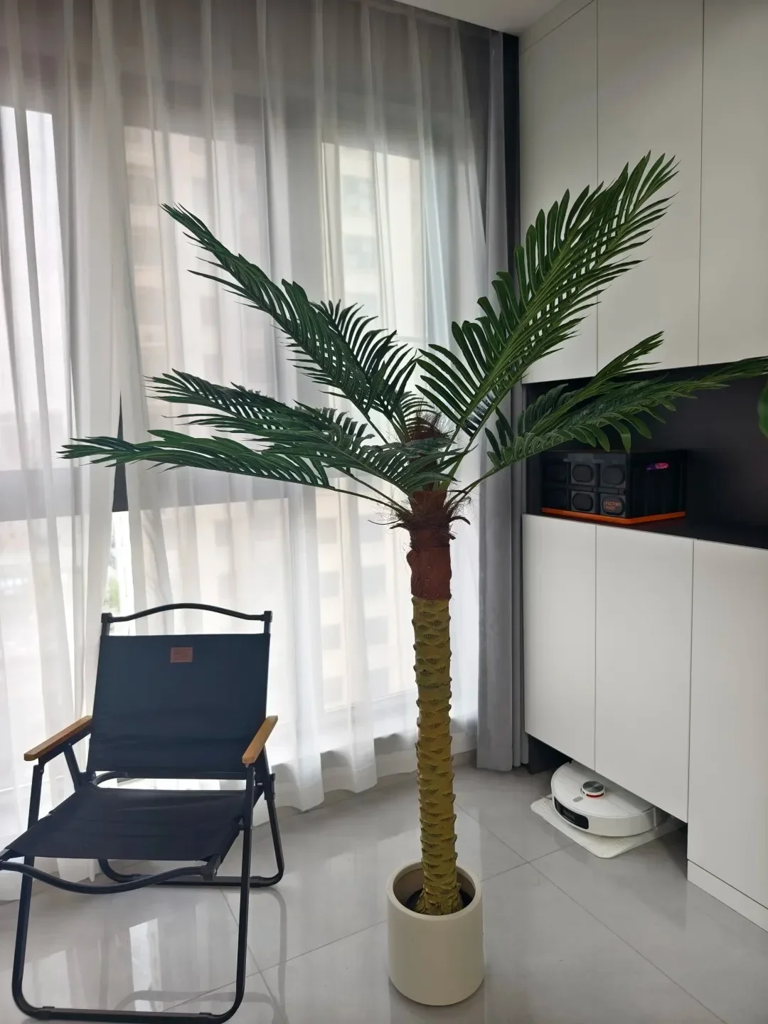 2026 Latest Home Garden Outdoor Artificial Tree Plastic Decorative Artificial Palm Coconut Tree