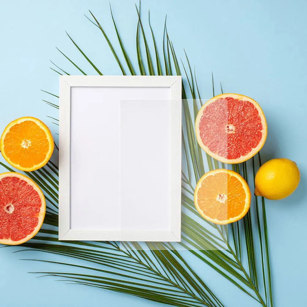 

8pcs Pvc Photo Films Lighting Gel Filter Sheets Color Correction Light Diffuser Plastic Sheets For Photography Studio Classroom