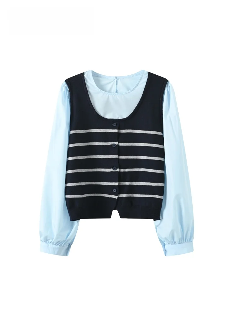 

Свободный крой Long Sve round Ne irt Женский плюс размер Осень Faion College Sle Cara CLUB Большой размер Внутренняя одежда Модный топ