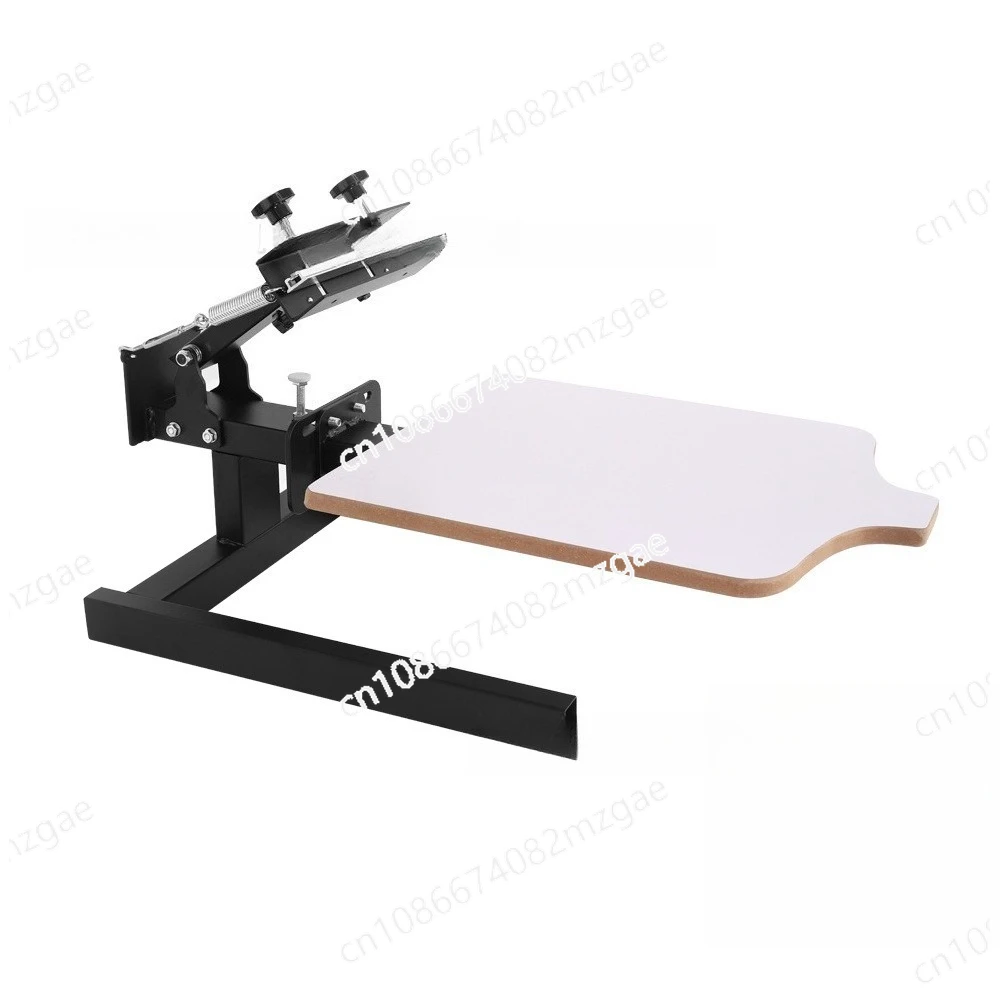 

Monochrome screen printing machine flat printing hand printing table, manual screen machine high-precision