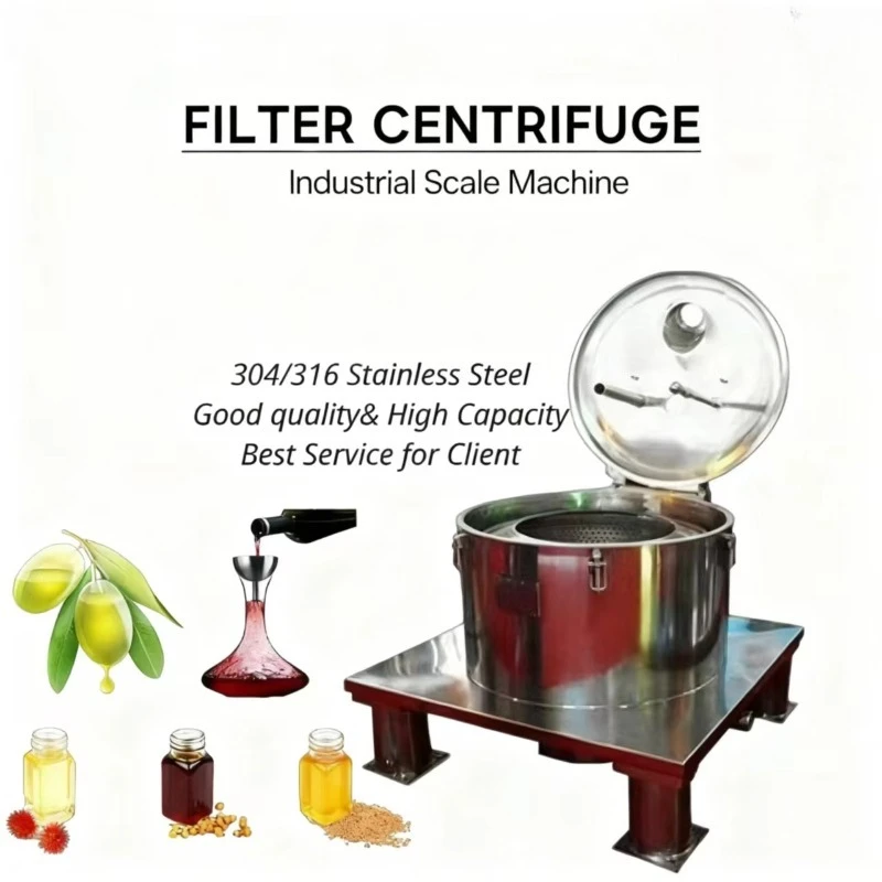 ZL- Multipurpose Oil-water Separator Emulsion Dehydration Basket Separator Essential Oil Separator Centrifuge