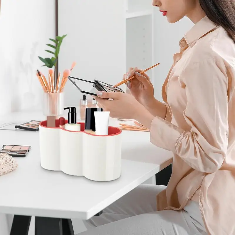Настольный органайзер, стационарный держатель для хранения с дистанционным управлением, настольный держатель для ручек и карандашей для кистей для макияжа и пульта дистанционного управления