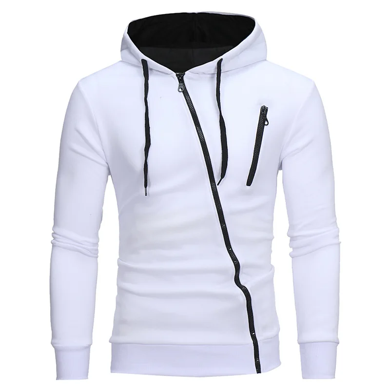 

2024 New Harajuku Jacket Sweatshirts Men Zip Up Hoodies Jacket Retro Long Sleeve Oversized Black Hooded Sweatshirt Coats