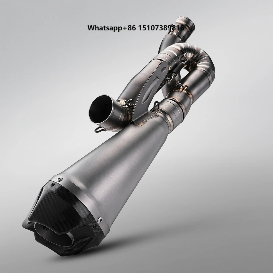 

Slip Panigale V4/V4S/V4R Arrow Motorcycle Exhaust System Modification Ti Alloy Mid Link for Streetfighter 2018-2024