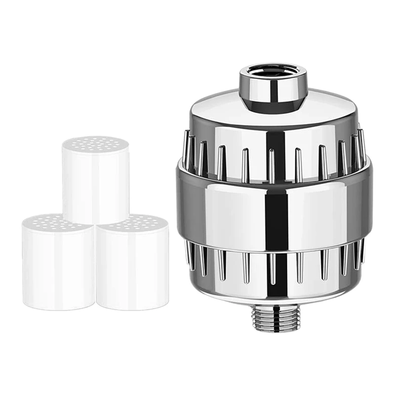 15 Stage Shower Filter Hard Water Filter Remove Chlorine Heavy Metals And Other Sediments Reduces Dry Replacement Spare Parts