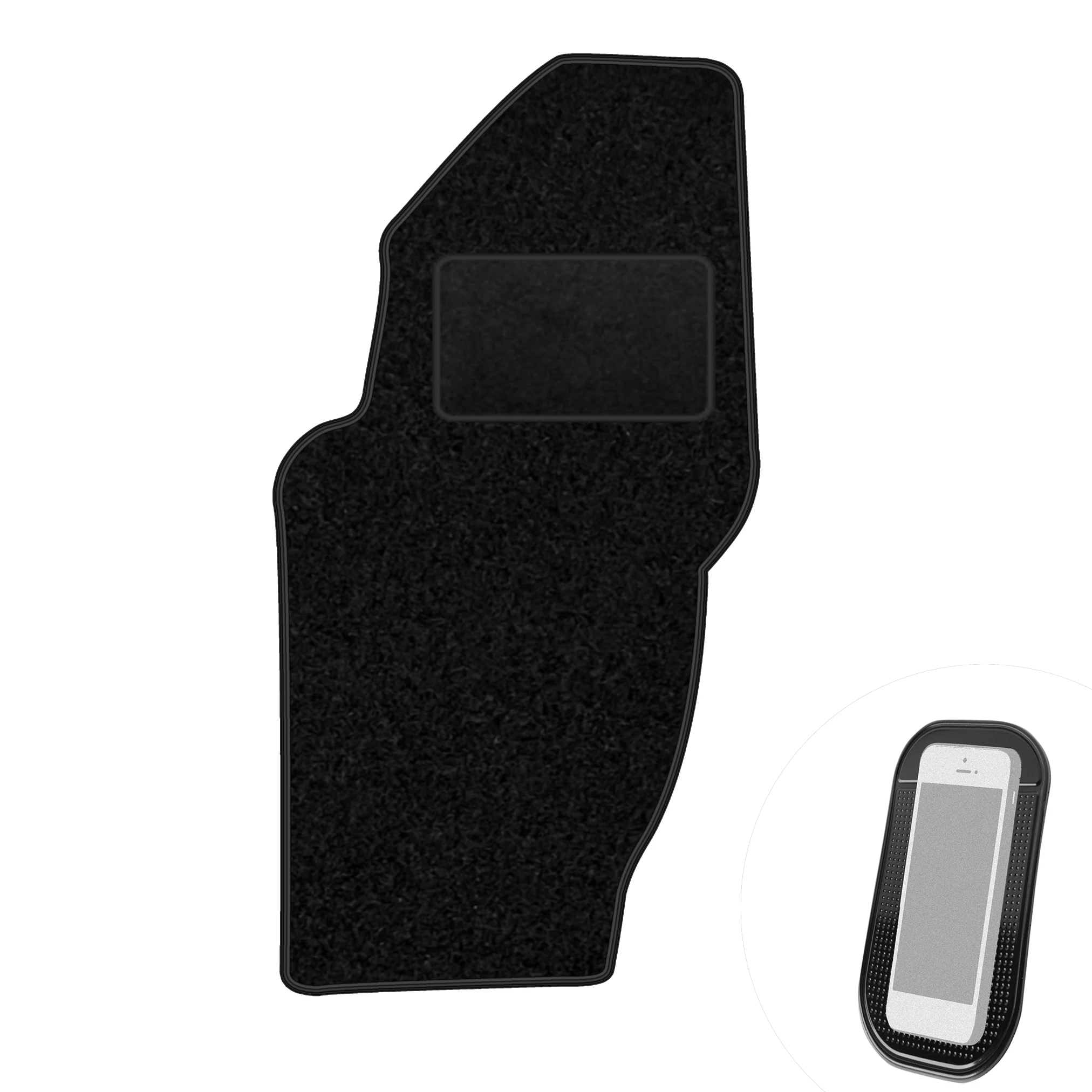 Driver Velvet Carpet Zwart voor Jeep Grand Cherokee II 1998-2005