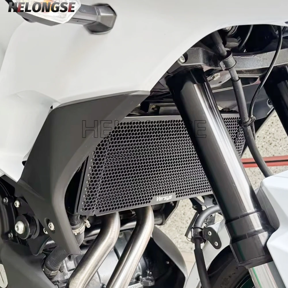 

For Kawasaki Versys 650 Versys650 2008-2026 2017 2018 2019 2020 2021 2022 2023 2024 2025 Motorcycle Radiator Guard Grille Cover