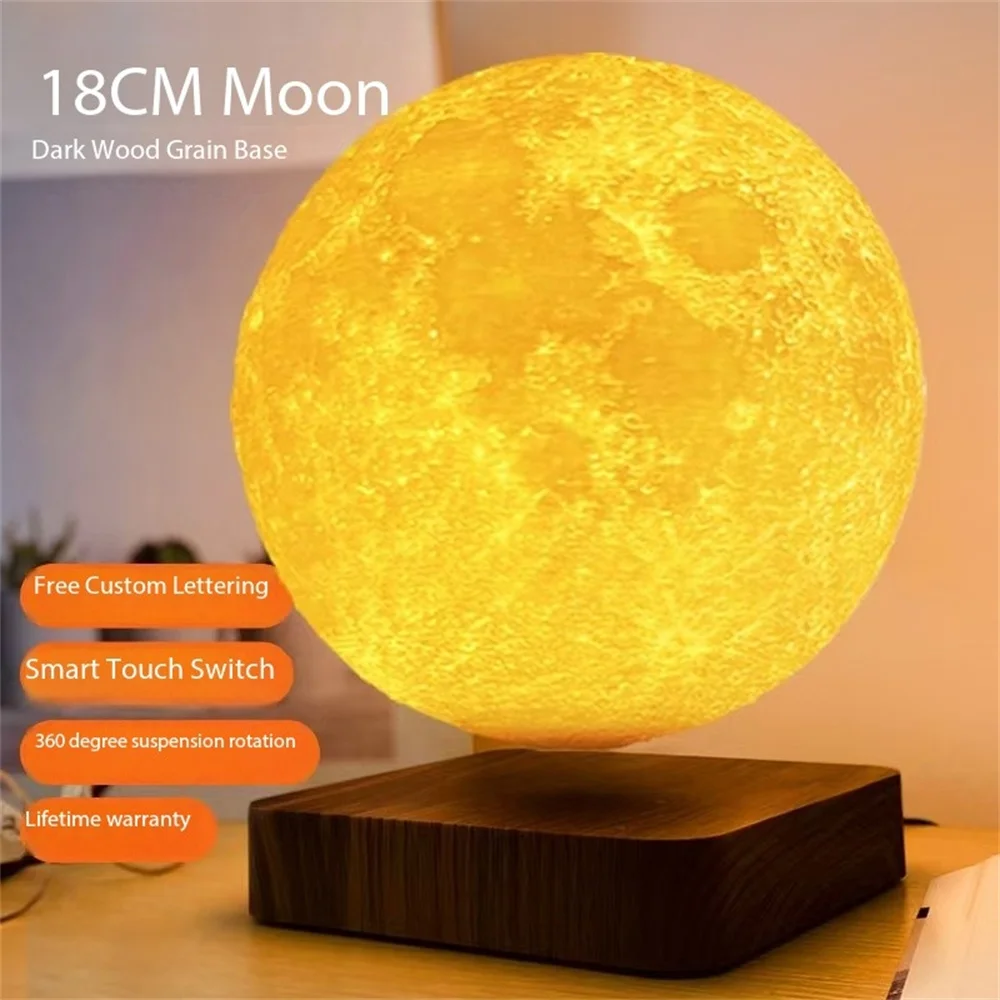 Christmas Light Night Light 3D Lunar 18CM Maglev Lunar Light Romantic Creative Latest Design