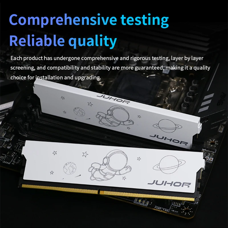 JUHOR Desktop Memory  DDR4 8GB 16GB  3200MHz 3600MHz 16GBX2 8GBX2 New Dimm Memoria Rams