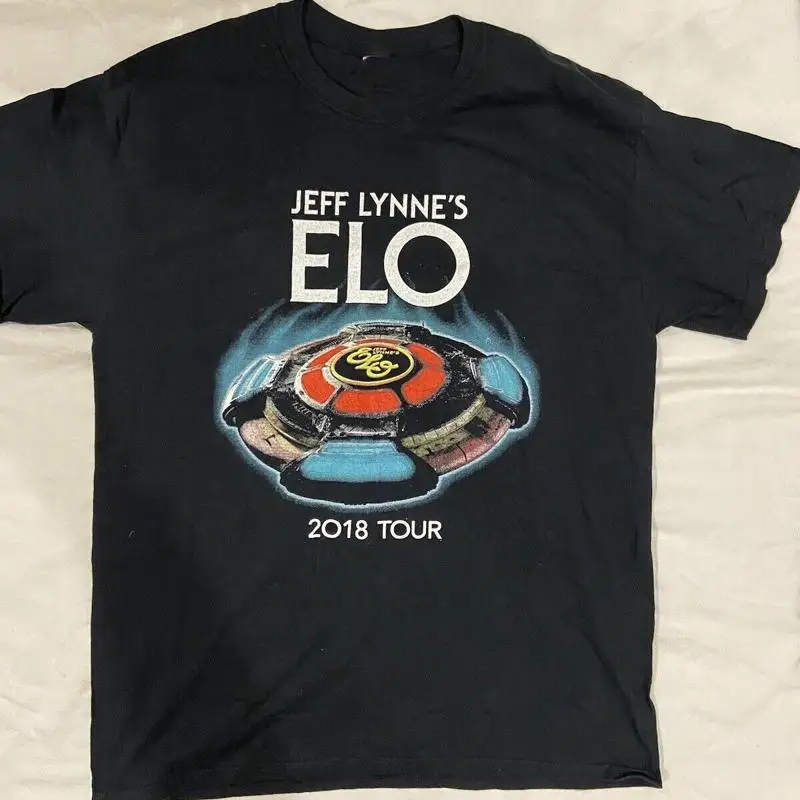 

Футболка с оркестром Tour Jeff Lynne Ä internation Electric Light 2019, Da528