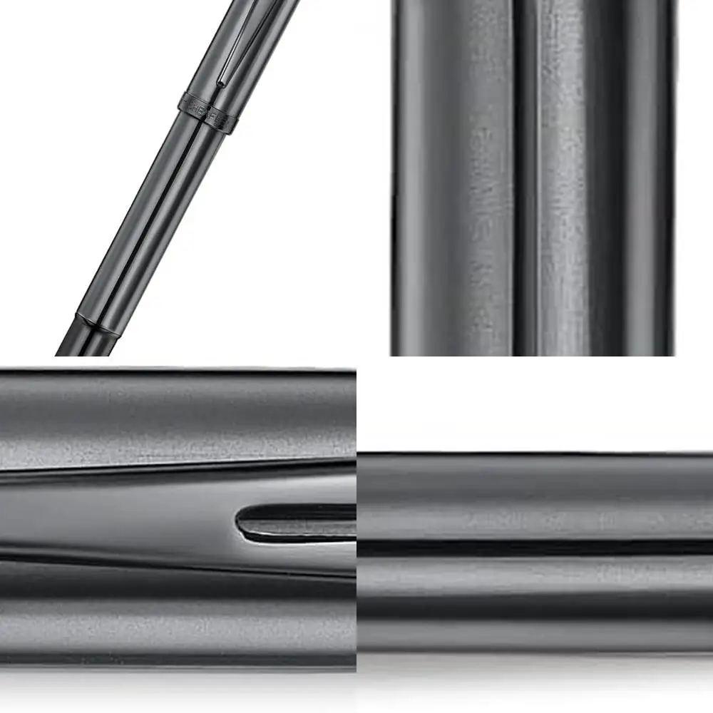 

E9375 Ionic Grey Gunmetal PVD Trim Fine Nib Premium Fountain Pen