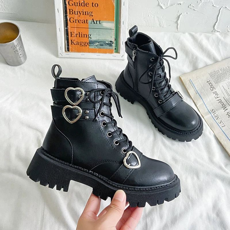 2022 New Ankle Boots Women Chelsea Boots Fashion Platform Boots Comfortable PU women shoes designer boots zapatos mujer