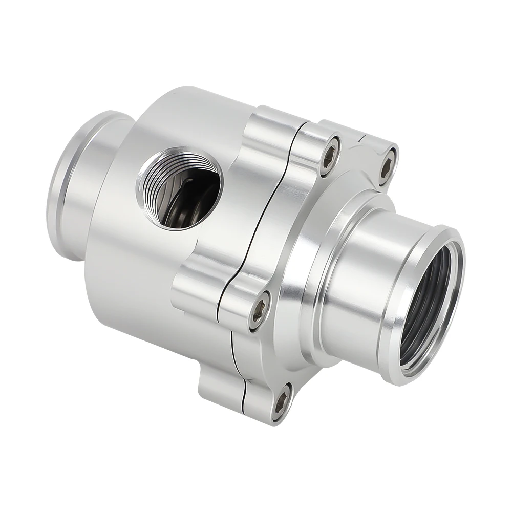 Aluminium-Silber-Inline-Thermostatgehäuse & Bypass-Sensoranschluss für 1-1/2' Schlauch 1,5' -16 mit einem 180°-Anschluss ° Thermostat – Detail 5