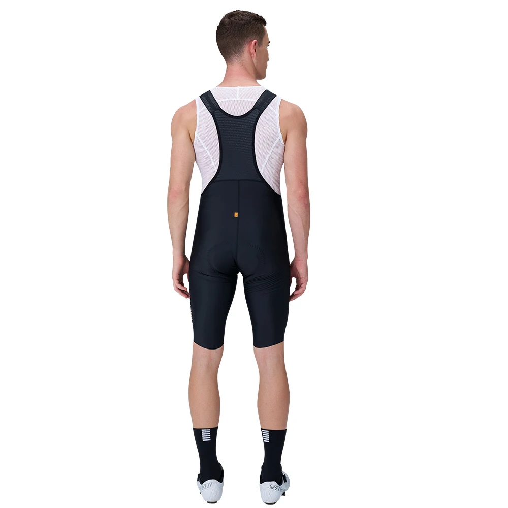 HISERWA Top Quality Men Cycling Bib Shorts 7H Italy Elastic Interface Pad Pro Team Mtb Road Bicycle Bib Short Pants 7 CM Leg