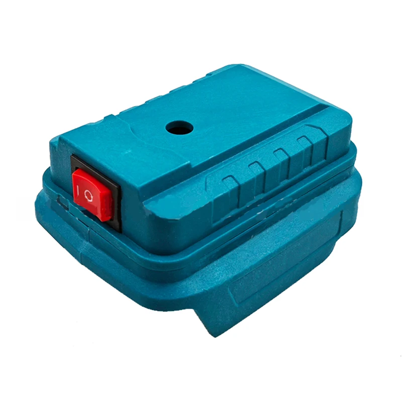 

Адаптер аккумулятора для литий-ионного аккумулятора Makita 18 В BL1815 BL1820, портативный выход с двойным USB/USB + Power Bank Type-c, зарядное устройство для телефона