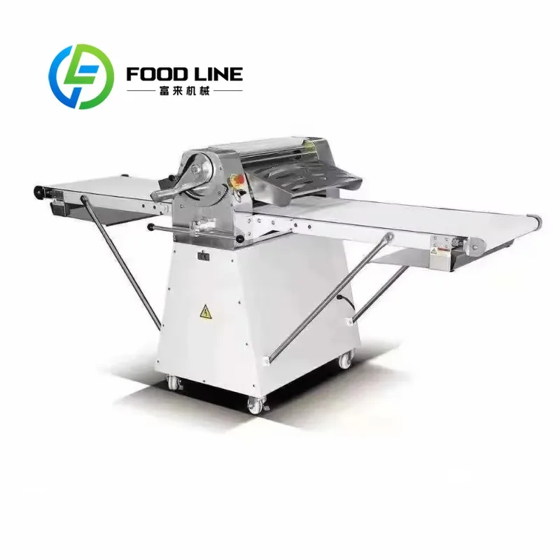

Floor Standing Industrial Puff Pastry Machine Compact Dough Laminator Space Saving for Small Bakery