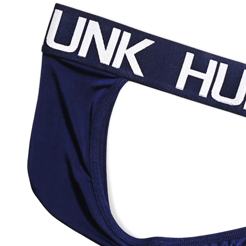 Celana Dalam Pria Ultra Tipis Semi Transparan Model Thong HUNK dengan Pinggang T-Back, Bahan Bernapas Lembut, Transparan, Seksi, Kasual, untuk Olahraga