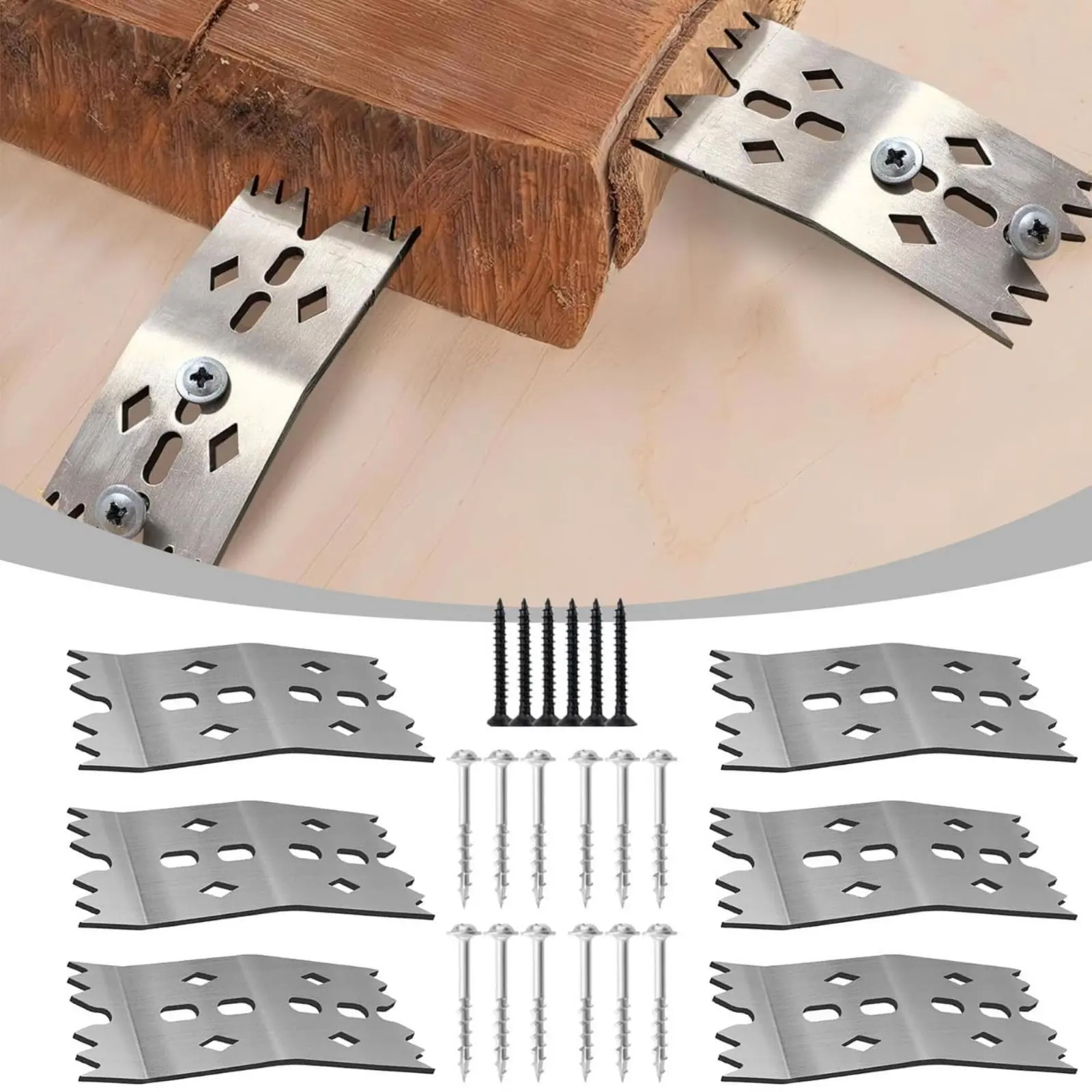 

Набор из 6 зажимов для ЧПУ станков, простые в использовании столярные зажимные пластины, быстромонтируемые фиксаторы для верстака