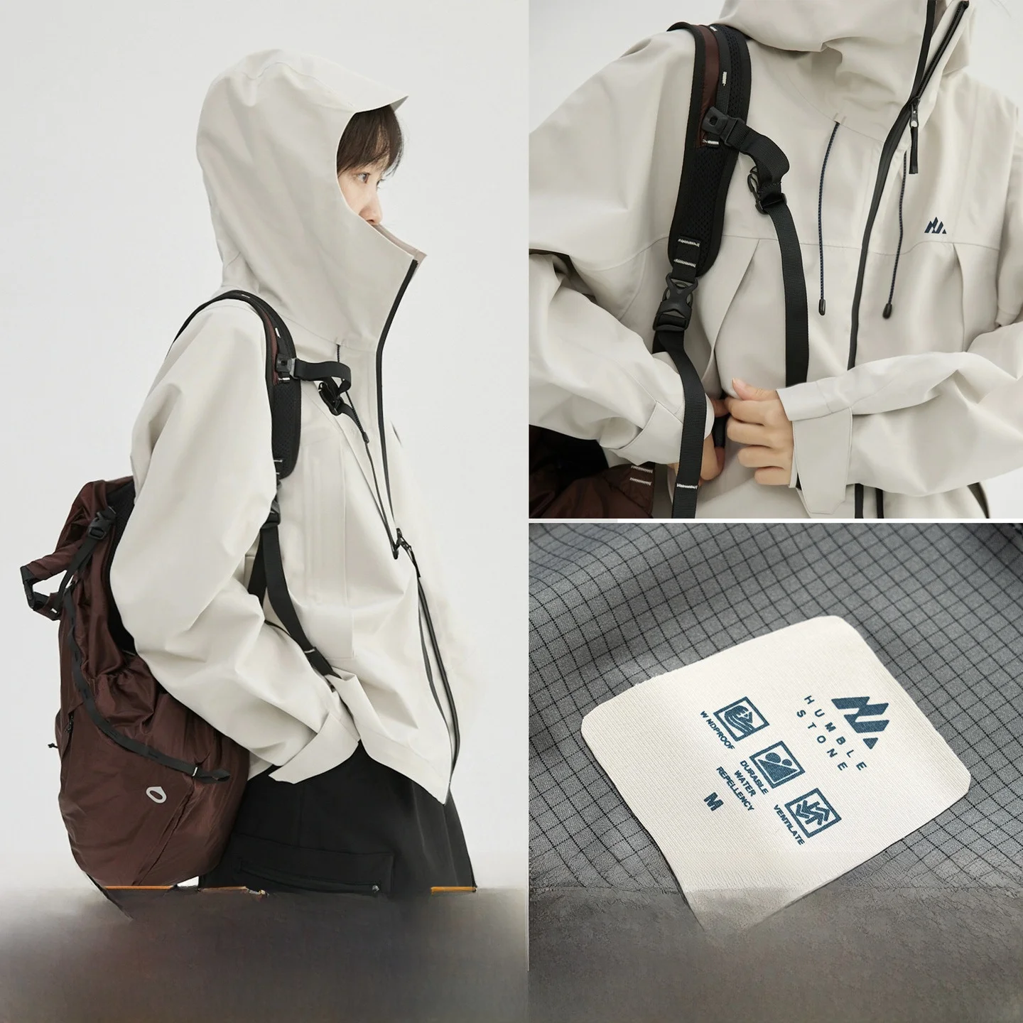 

Уличная ветрозащитная водонепроницаемая куртка с капюшоном, мужская и женская осенне-зимняя модная городская куртка-стойка, длинная свевая молния...