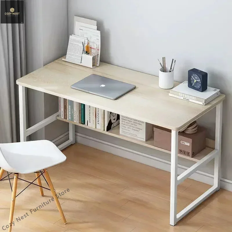 Home Computer Desk Desktop Small Apartment Simple Rectangular Bedroom Study Table Simple Student Office