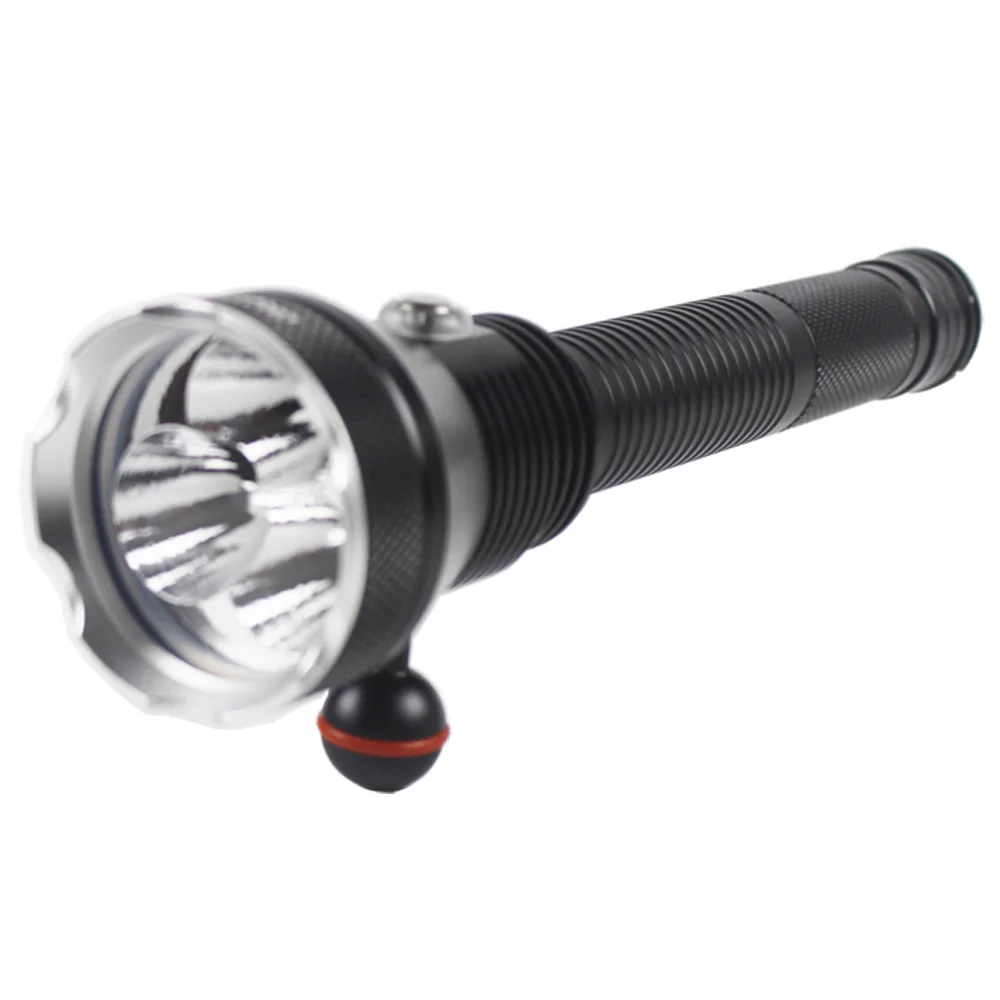 

30W LED Diving Flashlight 3xXHP70.2 Scuba Dive Flash Light 150m Underwater Waterproof Diving Searching Outdoor Fishing Lamp