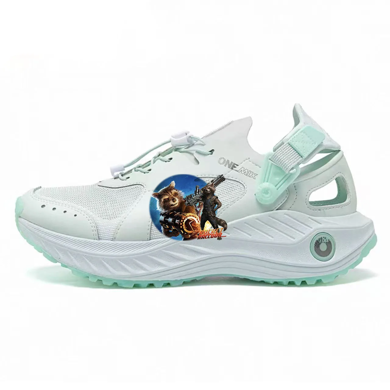 

ONEMIX Marvel Rocket Racoon Trekking Hiking Shoes Men Woman Male Sneaker River Walking Shoes Outdoor Water Upstream Custom Shoes