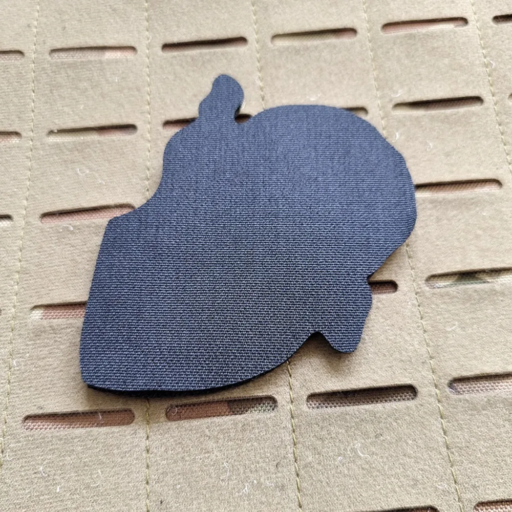 1 قطعة شارة المعنويات العسكرية التكتيكية الجمجمة الولايات المتحدة العلم التطريز هوك وحلقة التصحيح