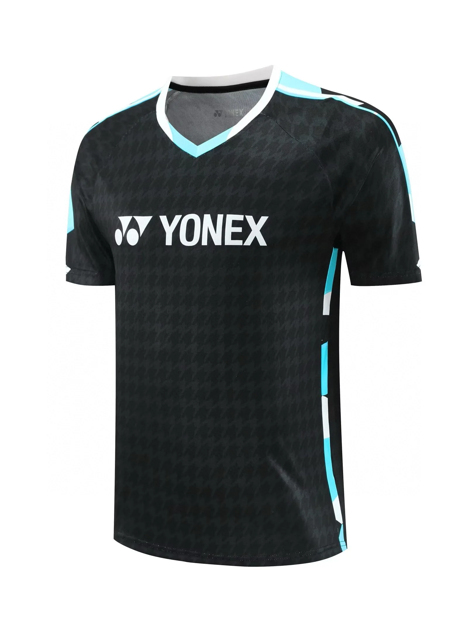 YONEX 2024 جديد بدلة كرة الريشة تنس التجفيف السريع تي شيرت قصير الأكمام امتصاص العرق إزالة الروائح الكريهة تنفس