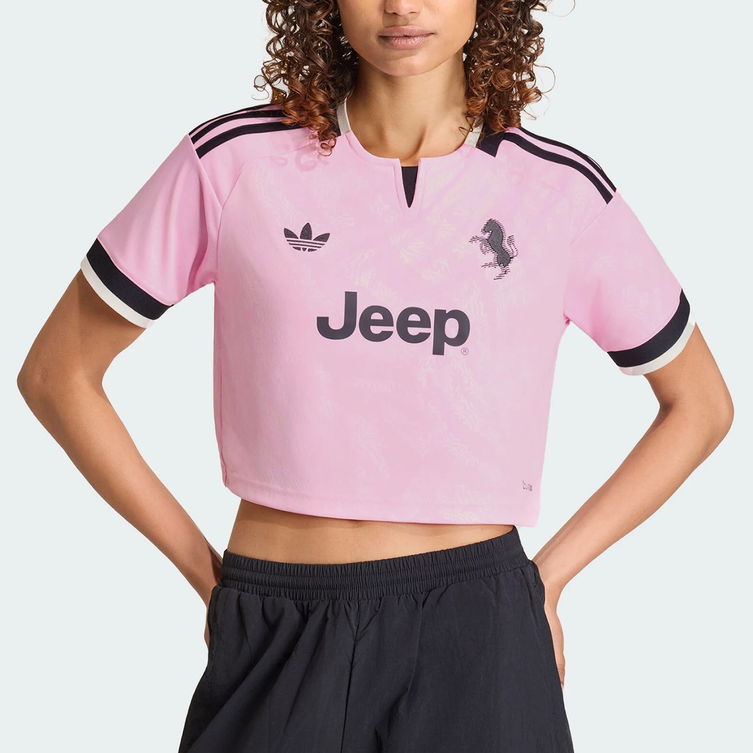 Adidas genuine clover women's classic football sports short sleeved T-shirt KB8842