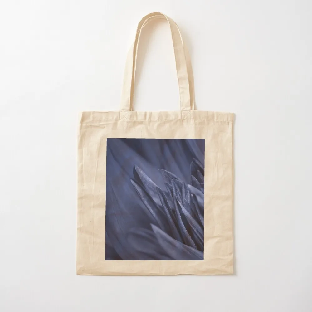 

Macro photo of a blue flower Tote Bag tote canvas personalized hand Canvas