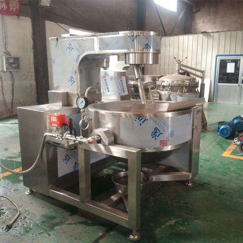 Industrieller Planeten-Rührbehälter aus Edelstahl, Rührmaschine für Käse, Kochen, Rühren