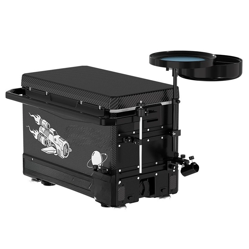 

Fishing box carbon fishing storage box four-foot lifting multi-function thickened fishing box hanging